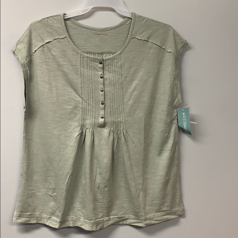 Coldwater Creek Henley Tunic